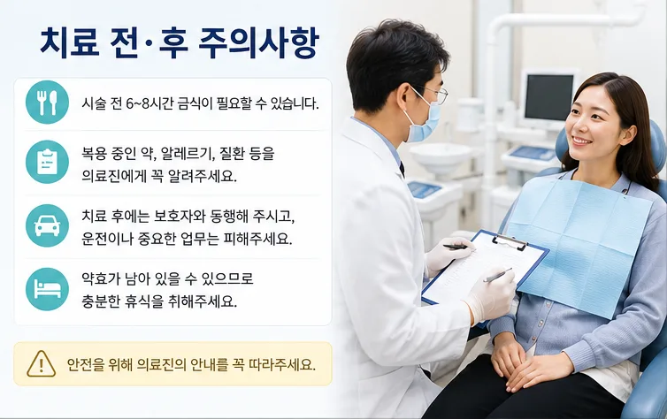 송도치과 수면진정치료란, 고려 대상과 진행 방법 안내 관련 사진 4