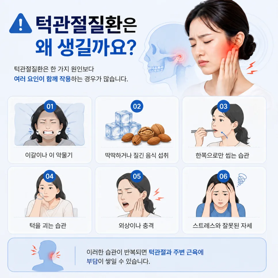 연수동 턱관절질환, 턱에서 소리가 날 때 확인해야 할 증상과 치료 관련 사진 4